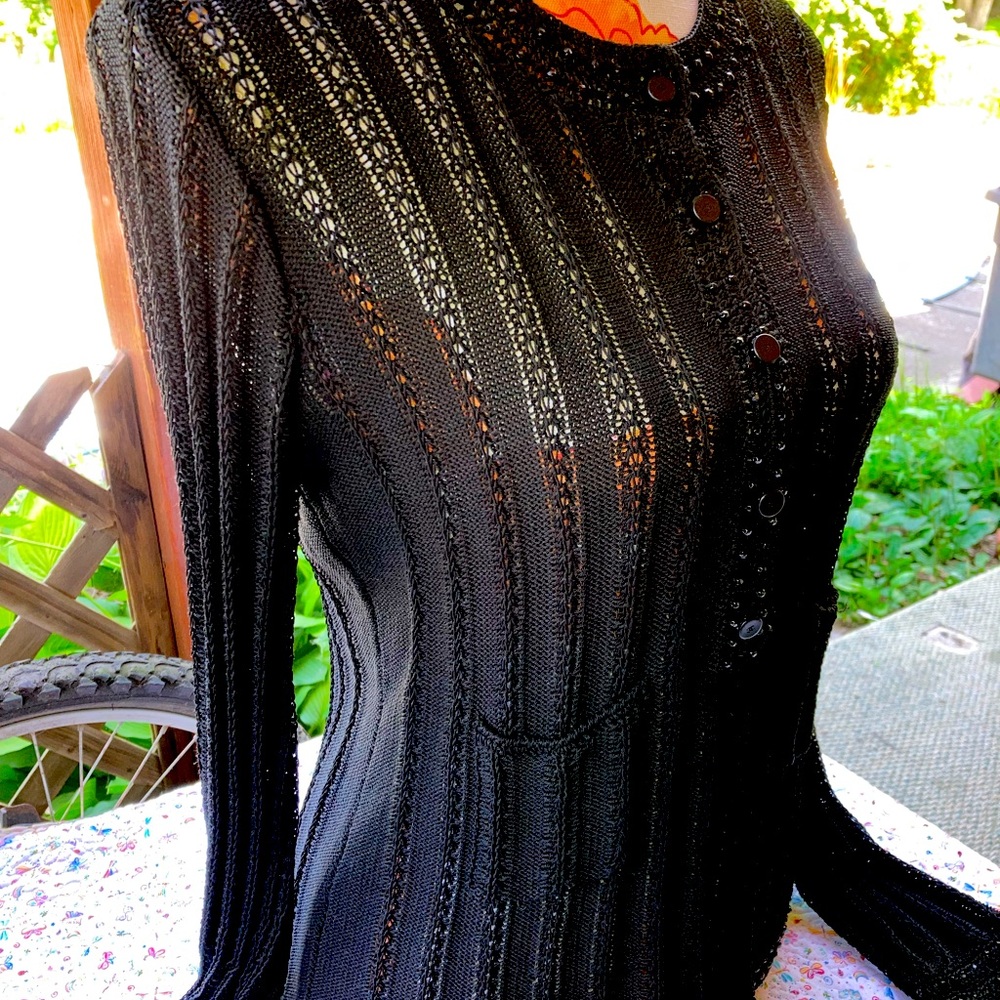 Chanel Knit Crochet Top